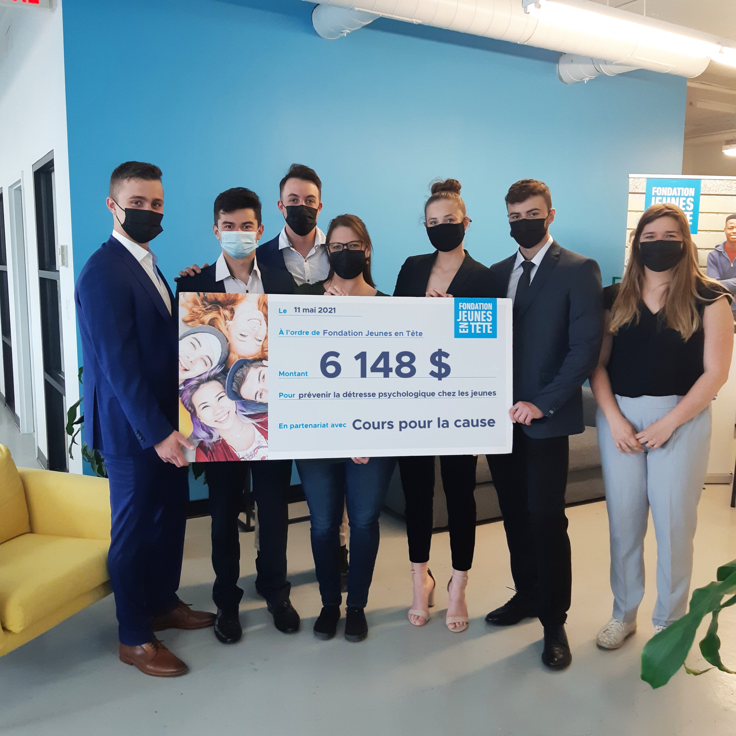 APRIL 12 to MAY 10, 2021: Cours pour la cause